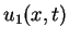 $ u_1(x,t)$