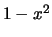 $ 1-x^2$