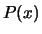 $ P(x)$